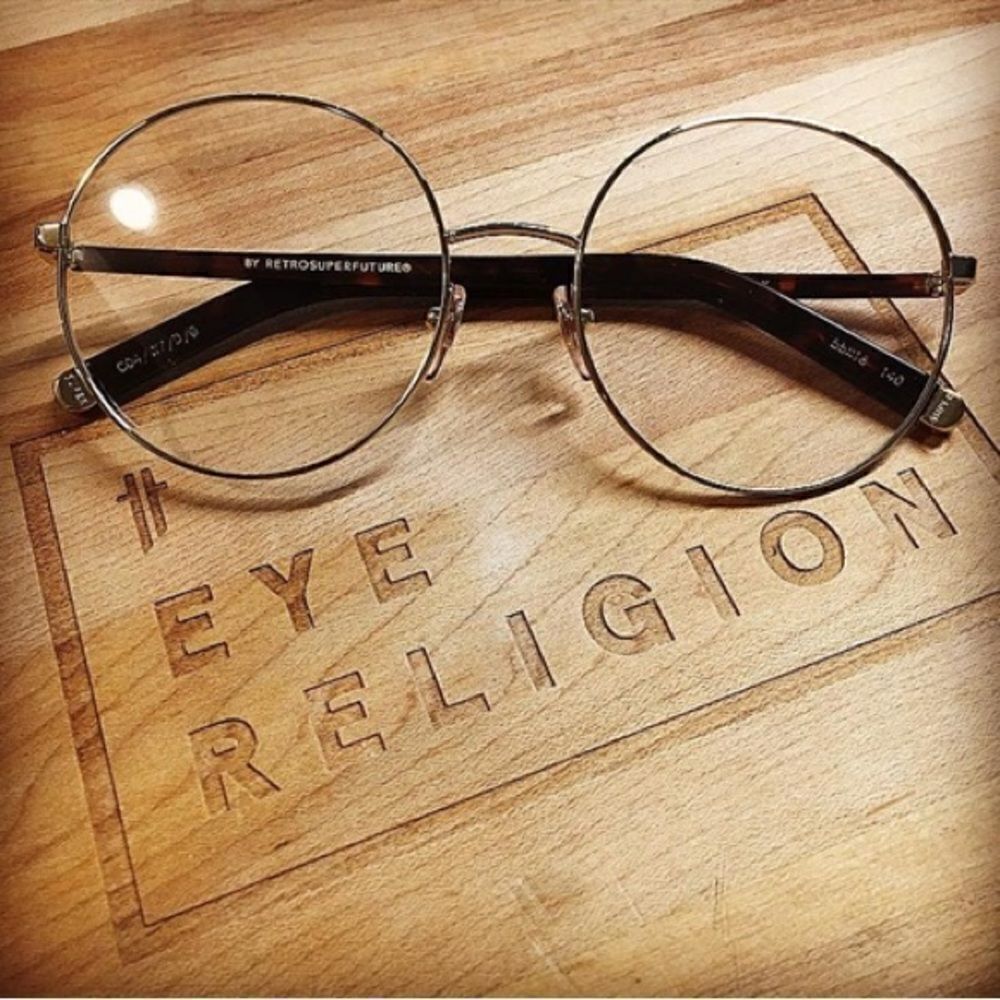 RetroSuperFuture Numero 33 Oro Optical
